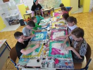 Delavnica poslikava rut na POŠ